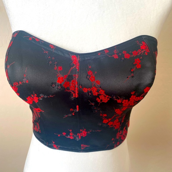 Victoria's Secret Other - Victorias Secret Cherry Blossom Corset Top Small
